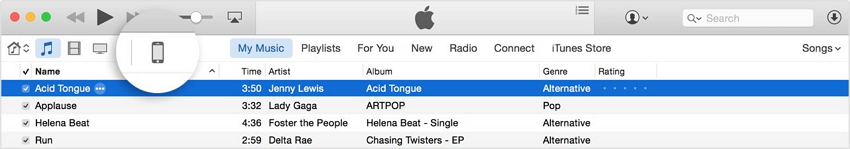 Organizar  música en el iPod-Abrir iTunes