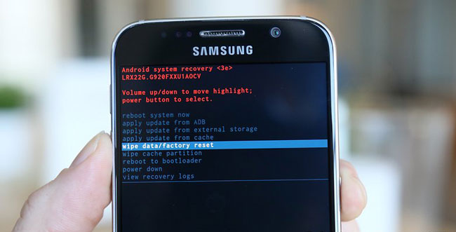 desbloquear la pantalla samsung