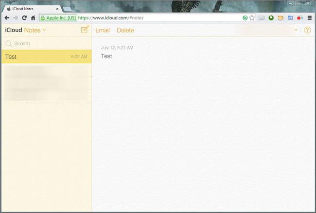 iphone notes vers android
